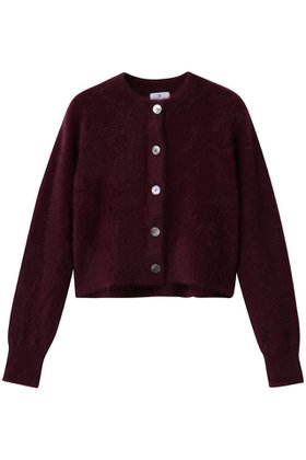 【ランバン オン ブルー/LANVIN en Bleu】 フォックスカシミヤショートカーディガン人気、トレンドファッション・服の通販 founy(ファニー) ファッション Fashion レディースファッション Fashion for Women トップス・カットソー Cut & Sew Tops ニット Knit Tops & Sweaters カーディガン・羽織り Layered Style Cardigans カーディガン Cardigan, Knitwear コンパクト Compact, Small Size ショート Short, Short Length トレンド Trend, Trending Now フォックス Fox, Fox Fur 新作・新入荷 New Arrivals / New In |ID:prp329100004741086
