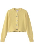 【ランバン オン ブルー/LANVIN en Bleu】のフォックスカシミヤショートカーディガン 人気、トレンドファッション・服の通販 founy(ファニー) ファッション Fashion レディースファッション Fashion for Women トップス・カットソー Cut & Sew Tops ニット Knit Tops & Sweaters カーディガン・羽織り Layered Style Cardigans カーディガン Cardigan, Knitwear コンパクト Compact, Small Size ショート Short, Short Length トレンド Trend, Trending Now フォックス Fox, Fox Fur 新作・新入荷 New Arrivals / New In thumbnail イエロー|ID: prp329100004741086 ipo3291000000034254746
