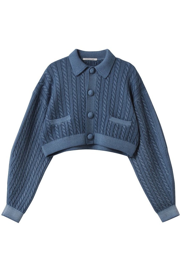 【マルティニーク/martinique】の【CURRENTAGE】ケーブルショートカーディガン インテリア・キッズ・メンズ・レディースファッション・服の通販 founy(ファニー) https://founy.com/ ファッション Fashion レディースファッション Fashion for Women トップス・カットソー Cut & Sew Tops ニット Knit Tops & Sweaters カーディガン・羽織り Layered Style Cardigans おすすめ Recommended / Our Picks カーディガン Cardigan, Knitwear クラシック Classic, Timeless Style ショート Short, Short Length スリーブ Sleeve, Long Sleeve / Short Sleeve トレンド Trend, Trending Now バランス Balance, Style Balance フロント Front, Front Design ワイド Wide, Wide Fit |ID: prp329100004741092 ipo3291000000035783625