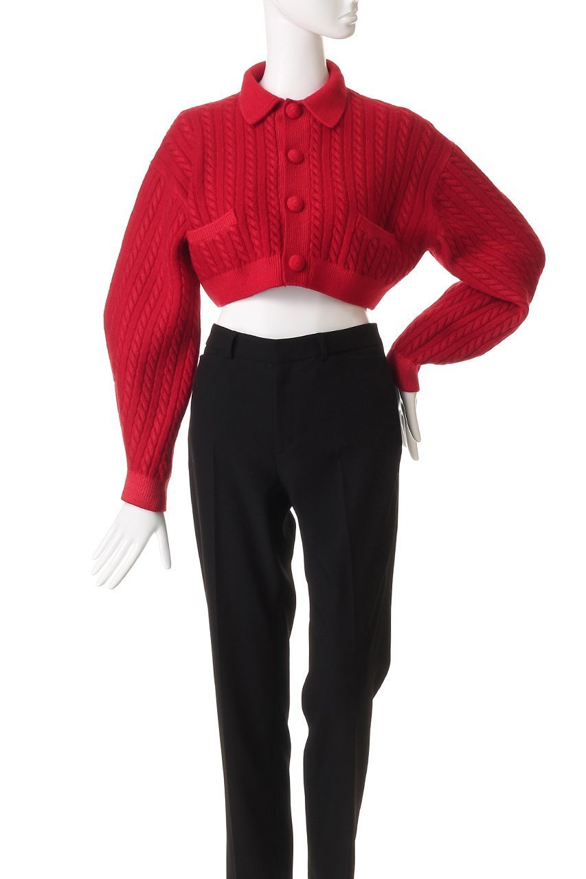 【マルティニーク/martinique】の【CURRENTAGE】ケーブルショートカーディガン 人気、トレンドファッション・服の通販 founy(ファニー) 　ファッション　Fashion　レディースファッション　Fashion for Women　トップス・カットソー　Cut & Sew Tops　ニット　Knit Tops & Sweaters　カーディガン・羽織り　Layered Style Cardigans　おすすめ　Recommended / Our Picks　カーディガン　Cardigan, Knitwear　クラシック　Classic, Timeless Style　ショート　Short, Short Length　スリーブ　Sleeve, Long Sleeve / Short Sleeve　トレンド　Trend, Trending Now　バランス　Balance, Style Balance　フロント　Front, Front Design　ワイド　Wide, Wide Fit　other-2|ID: prp329100004741092 ipo3291000000036247358