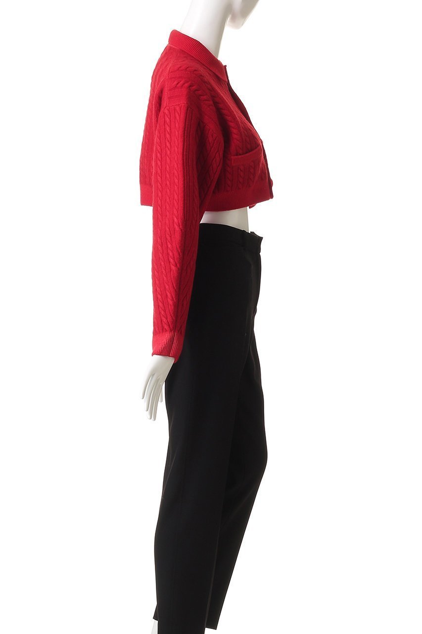 【マルティニーク/martinique】の【CURRENTAGE】ケーブルショートカーディガン 人気、トレンドファッション・服の通販 founy(ファニー) 　ファッション　Fashion　レディースファッション　Fashion for Women　トップス・カットソー　Cut & Sew Tops　ニット　Knit Tops & Sweaters　カーディガン・羽織り　Layered Style Cardigans　おすすめ　Recommended / Our Picks　カーディガン　Cardigan, Knitwear　クラシック　Classic, Timeless Style　ショート　Short, Short Length　スリーブ　Sleeve, Long Sleeve / Short Sleeve　トレンド　Trend, Trending Now　バランス　Balance, Style Balance　フロント　Front, Front Design　ワイド　Wide, Wide Fit　other-3|ID: prp329100004741092 ipo3291000000036247359