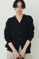【ウィムガゼット/Whim Gazette】のミラノリブカーディガン 人気、トレンドファッション・服の通販 founy(ファニー) ファッション Fashion レディースファッション Fashion for Women トップス・カットソー Cut & Sew Tops ニット Knit Tops & Sweaters カーディガン・羽織り Layered Style Cardigans カーディガン Cardigan, Knitwear シンプル Simple, Minimal 再入荷 Restock / Back in Stock |ID:prp329100004741096