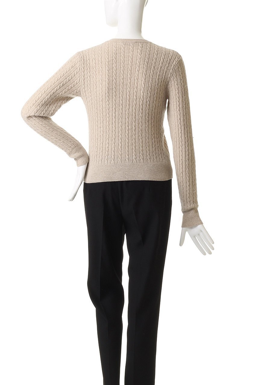 【マディソンブルー/MADISONBLUE】のPETIT CABLE CREW NECK CD クルーネックカーディガン 人気、トレンドファッション・服の通販 founy(ファニー) 　ファッション　Fashion　レディースファッション　Fashion for Women　トップス・カットソー　Cut & Sew Tops　ニット　Knit Tops & Sweaters　カーディガン・羽織り　Layered Style Cardigans　カーディガン　Cardigan, Knitwear　コンパクト　Compact, Small Size　新作・新入荷　New Arrivals / New In　A/W・秋冬　Autumn/Winter　other-4|ID: prp329100004741105 ipo3291000000034254891