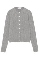 【マディソンブルー/MADISONBLUE】のPETIT CABLE CREW NECK CD クルーネックカーディガン グレー|ID: prp329100004741105 ipo3291000000035871349