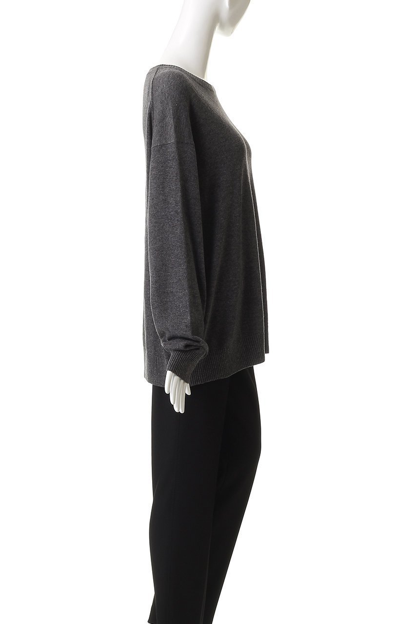 【マディソンブルー/MADISONBLUE】のSTONE WASH LOOSE CREW NECK PO クルーネックプルオーバー 人気、トレンドファッション・服の通販 founy(ファニー) 　ファッション　Fashion　レディースファッション　Fashion for Women　トップス・カットソー　Cut & Sew Tops　ニット　Knit Tops & Sweaters　カジュアルプルオーバー・ニットトップス　Pullovers & Knit Tops / Casual Pullovers　イタリア　Italy　フィット　Fit, Slim Fit　モダン　Modern, Contemporary　ルーズ　Loose, Oversized　ヴィンテージ　Vintage Style　エレガント 上品　Elegant　other-3|ID: prp329100004741109 ipo3291000000035871363