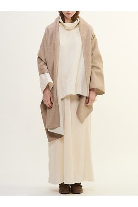 【プレインピープル/PLAIN PEOPLE】 ウールカシミヤダブルクロスジャージ片袖ストール人気、トレンドファッション・服の通販 founy(ファニー) ファッション Fashion レディースファッション Fashion for Women ストール Soft & Warm Scarves マフラー・スヌード / 冬小物の定番 Scarves & Mufflers なめらか Smooth, Silky Texture ストール Stole, Wrap マフラー Scarf, Muffler 新作・新入荷 New Arrivals / New In |ID:prp329100004741119