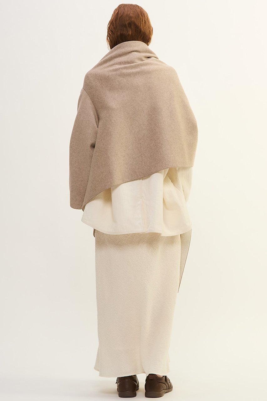 【プレインピープル/PLAIN PEOPLE】のウールカシミヤダブルクロスジャージ片袖ストール 人気、トレンドファッション・服の通販 founy(ファニー) 　ファッション　Fashion　レディースファッション　Fashion for Women　ストール　Soft & Warm Scarves　マフラー・スヌード / 冬小物の定番　Scarves & Mufflers　なめらか　Smooth, Silky Texture　ストール　Stole, Wrap　マフラー　Scarf, Muffler　新作・新入荷　New Arrivals / New In　other-3|ID: prp329100004741119 ipo3291000000034254982