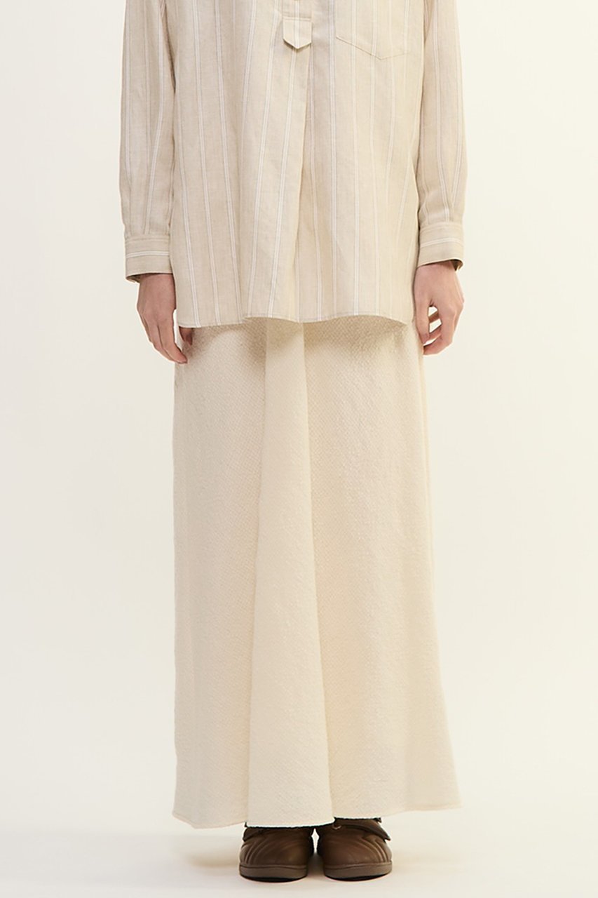 【プレインピープル/PLAIN PEOPLE】のウールリネンコットンワッシャーバイヤスストレートスカート 人気、トレンドファッション・服の通販 founy(ファニー) 　ファッション　Fashion　レディースファッション　Fashion for Women　スカート　Skirts　ロングスカート　Long Skirts / Maxi & Midi Skirts　おすすめ　Recommended / Our Picks　エアリー　Airy Texture　ペーパー　Paper, Kraft Paper　ロング　Long, Long-Length　ワッシャー　Washer, Crinkled Finish　新作・新入荷　New Arrivals / New In　 other-1|ID: prp329100004741121 ipo3291000000034254989