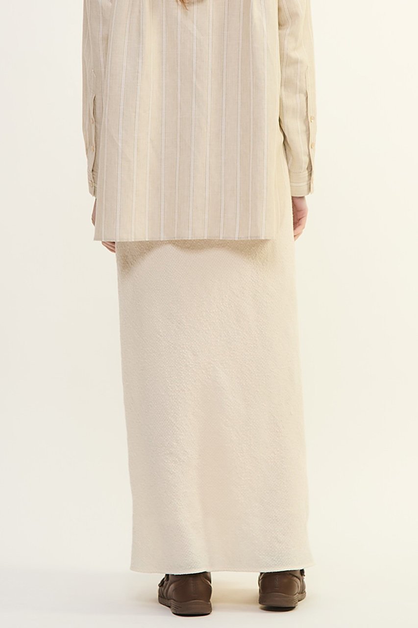 【プレインピープル/PLAIN PEOPLE】のウールリネンコットンワッシャーバイヤスストレートスカート 人気、トレンドファッション・服の通販 founy(ファニー) 　ファッション　Fashion　レディースファッション　Fashion for Women　スカート　Skirts　ロングスカート　Long Skirts / Maxi & Midi Skirts　おすすめ　Recommended / Our Picks　エアリー　Airy Texture　ペーパー　Paper, Kraft Paper　ロング　Long, Long-Length　ワッシャー　Washer, Crinkled Finish　新作・新入荷　New Arrivals / New In　other-3|ID: prp329100004741121 ipo3291000000034254992