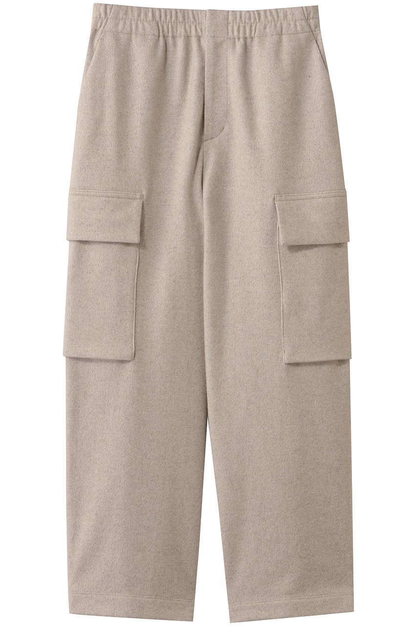 【プレインピープル/PLAIN PEOPLE】のマットフィニッシュウールジャージカーゴパンツ 人気、トレンドファッション・服の通販 founy(ファニー) ファッション Fashion レディースファッション Fashion for Women パンツ Pants & Trousers おすすめ Recommended / Our Picks カーゴパンツ Cargo Pants, Utility Pants メランジ Melange, Mixed Yarn ワイド Wide, Wide Fit エレガント 上品 Elegant other-1|ID: prp329100004741122 ipo3291000000036767163