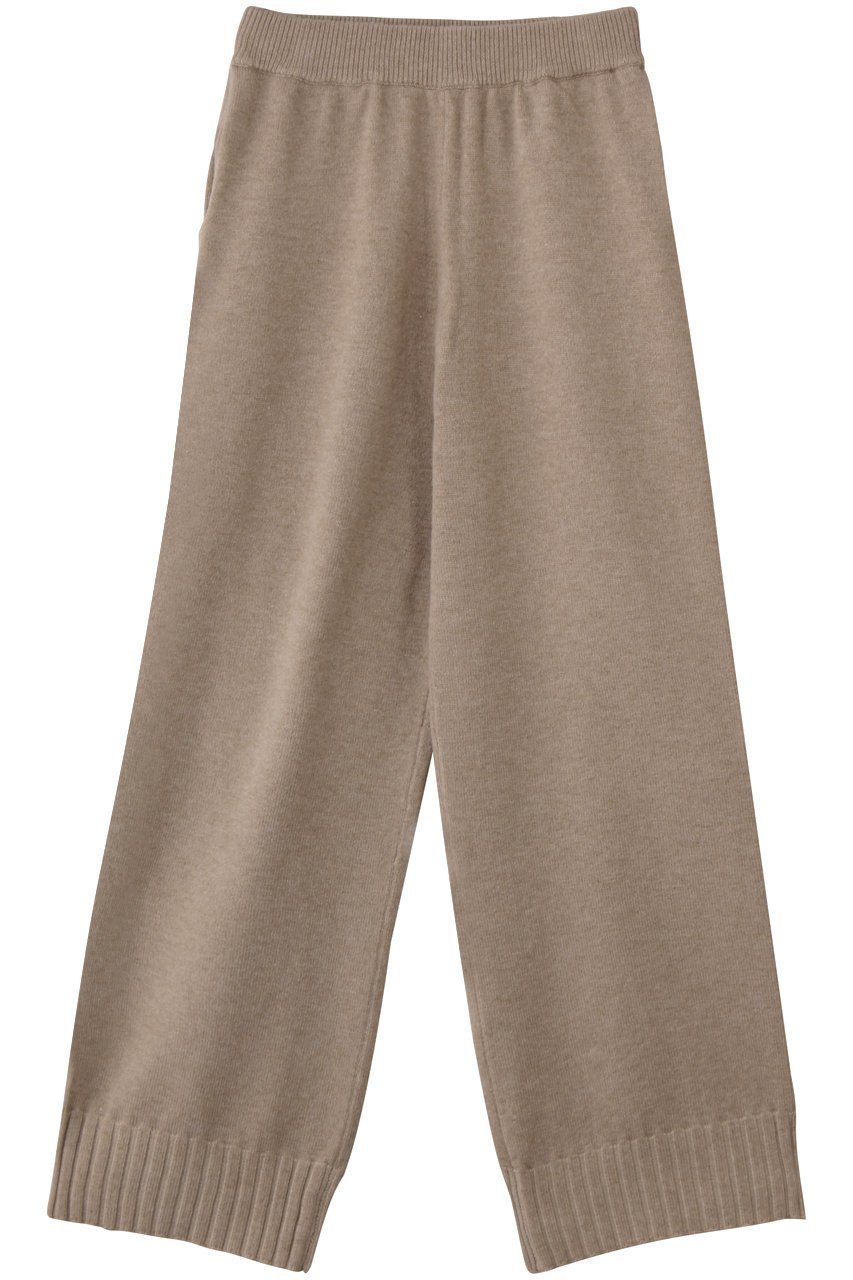 【エリオポール/heliopole】のニットパンツ インテリア・キッズ・メンズ・レディースファッション・服の通販 founy(ファニー) 　ファッション　Fashion　レディースファッション　Fashion for Women　パンツ　Pants & Trousers　おすすめ　Recommended / Our Picks　セットアップ　Set-Up, Coordinated Outfit　ロング　Long, Long-Length　新作・新入荷　New Arrivals / New In　A/W・秋冬　Autumn/Winter　ブラウン|ID: prp329100004741132 ipo3291000000034255066