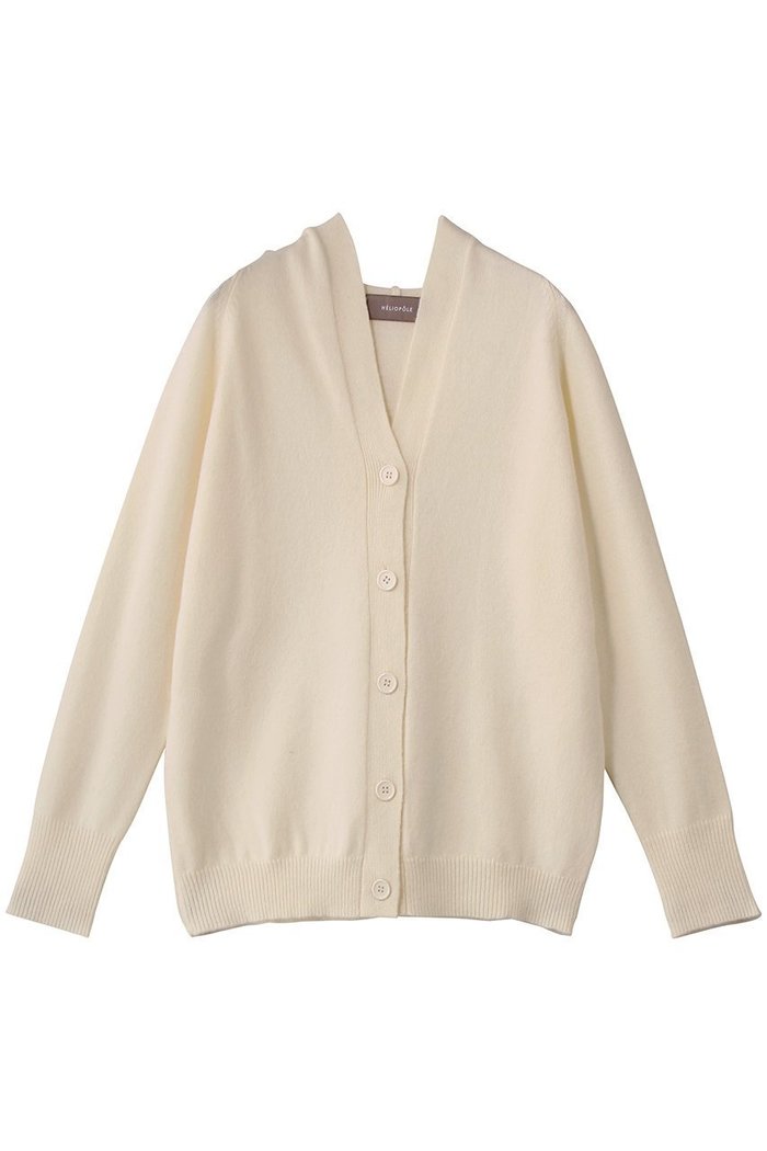 【エリオポール/heliopole】のニットフーディーカーディガン インテリア・キッズ・メンズ・レディースファッション・服の通販 founy(ファニー) https://founy.com/ ファッション Fashion レディースファッション Fashion for Women トップス・カットソー Cut & Sew Tops ニット Knit Tops & Sweaters カーディガン・羽織り Layered Style Cardigans カーディガン Cardigan, Knitwear スリーブ Sleeve, Long Sleeve / Short Sleeve ロング Long, Long-Length 新作・新入荷 New Arrivals / New In A/W・秋冬 Autumn/Winter |ID: prp329100004741134 ipo3291000000034255078