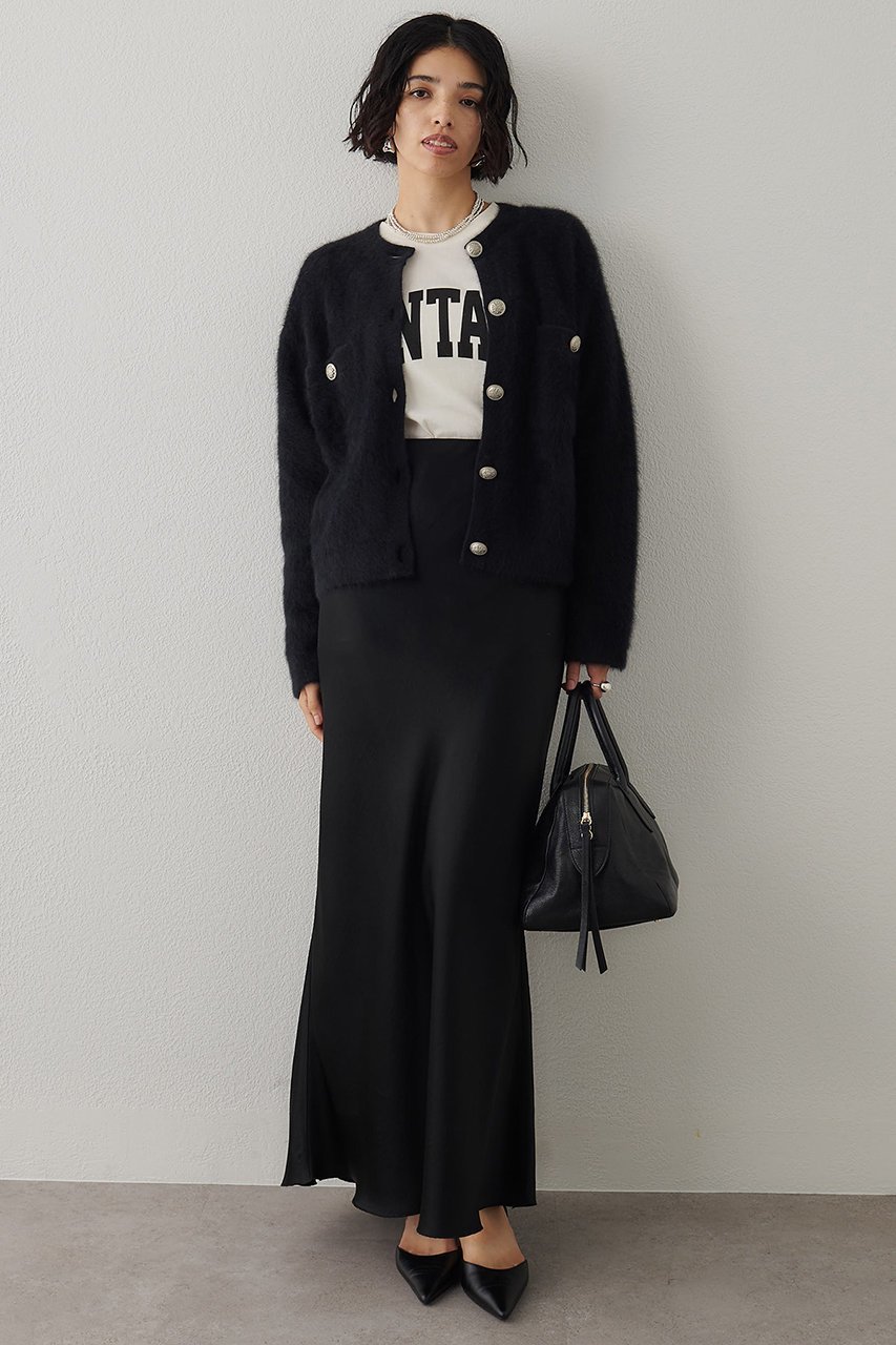 【ウィムガゼット/Whim Gazette】のサテンフレアスカート 人気、トレンドファッション・服の通販 founy(ファニー) 　ファッション　Fashion　レディースファッション　Fashion for Women　スカート　Skirts　Aライン・フレアスカート　A-Line & Flared Skirts　ロングスカート　Long Skirts / Maxi & Midi Skirts　おすすめ　Recommended / Our Picks　エレガント 上品　Elegant　キャミソール　Camisole, Spaghetti Strap Top　サテン　Satin, Glossy Fabric　セットアップ　Set-Up, Coordinated Outfit　フィット　Fit, Slim Fit　フレア　Flare, Flared　ロング　Long, Long-Length　吸水　Absorbent, Quick-Dry　新作・新入荷　New Arrivals / New In　other-2|ID: prp329100004741138 ipo3291000000034255124