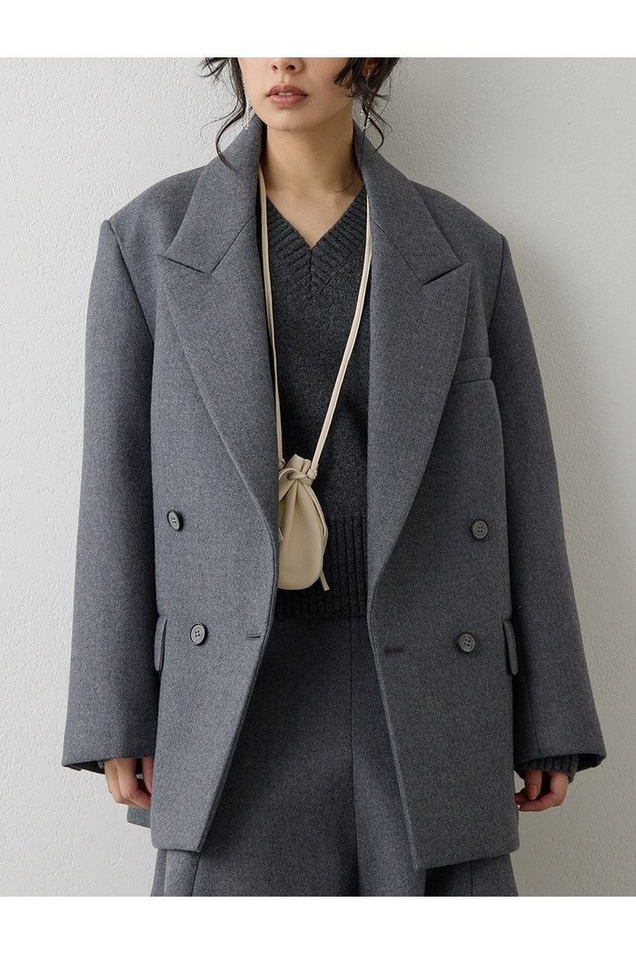 【ウィムガゼット/Whim Gazette】のボンディングオーバージャケット インテリア・キッズ・メンズ・レディースファッション・服の通販 founy(ファニー) https://founy.com/ ファッション Fashion レディースファッション Fashion for Women アウター Coat / Outerwear Collection レディースジャケット・軽アウター Jackets おすすめ Recommended / Our Picks クール Cool, Chic ジャケット Jacket, Outerwear ストレッチ Stretch, Stretchy Fabric セットアップ Set-Up, Coordinated Outfit フォルム Silhouette, Form ボンディング Bonding, Bonded Fabric 新作・新入荷 New Arrivals / New In |ID: prp329100004741140 ipo3291000000034255139