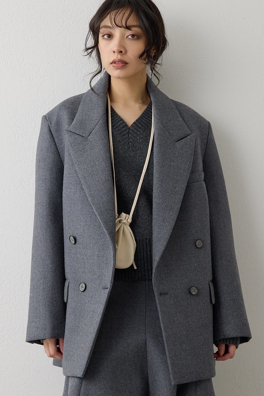 【ウィムガゼット/Whim Gazette】のボンディングオーバージャケット 人気、トレンドファッション・服の通販 founy(ファニー) ファッション Fashion レディースファッション Fashion for Women アウター Coat / Outerwear Collection レディースジャケット・軽アウター Jackets おすすめ Recommended / Our Picks クール Cool, Chic ジャケット Jacket, Outerwear ストレッチ Stretch, Stretchy Fabric セットアップ Set-Up, Coordinated Outfit フォルム Silhouette, Form ボンディング Bonding, Bonded Fabric other-1|ID: prp329100004741140 ipo3291000000036136937