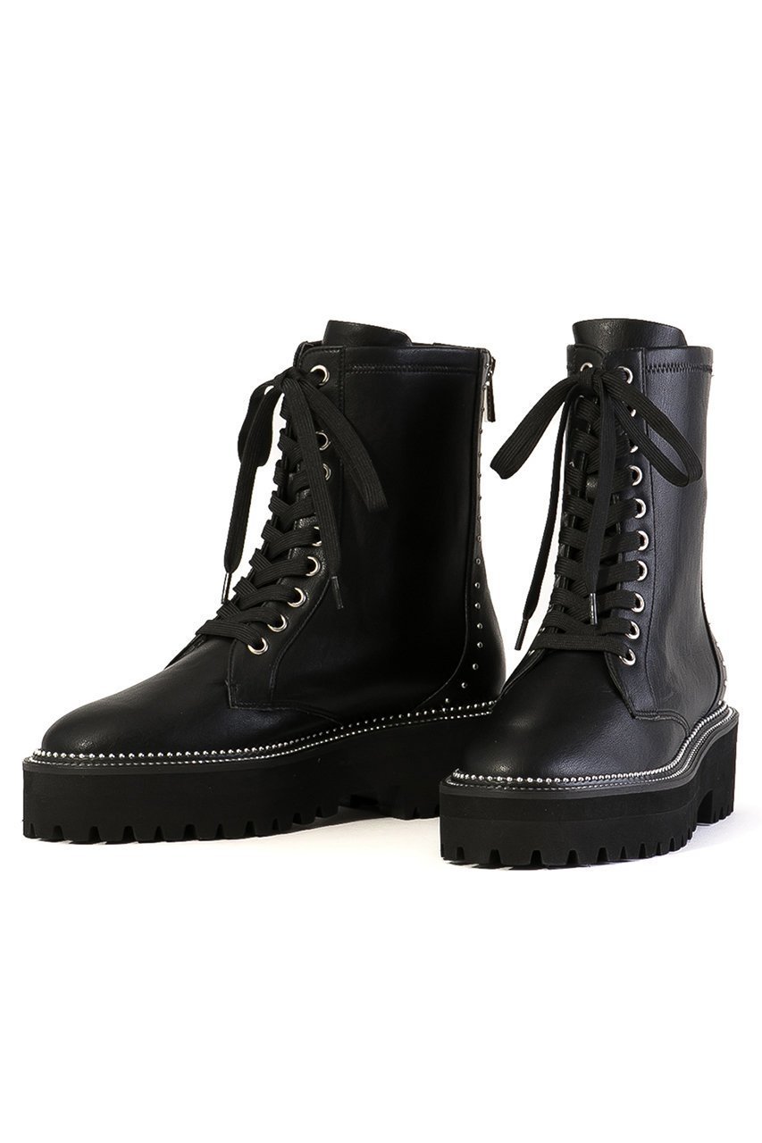 【ダニエラ アンド ジェマ/Daniella & GEMMA】の【レイン対応】レースアップボリュームソールブーツ 人気、トレンドファッション・服の通販 founy(ファニー) 　ファッション　Fashion　レディースファッション　Fashion for Women　クッション　Cushion, Throw Pillow　クール　Cool, Chic　ショート　Short, Short Length　フロント　Front, Front Design　レイン　Rain, Rainproof　冬　Winter / This Winter　定番　Standard, Basic Item　other-2|ID: prp329100004741145 ipo3291000000036243676