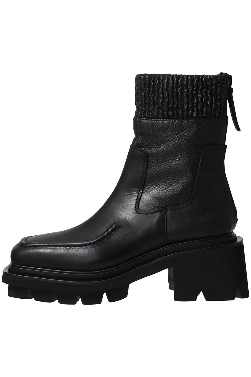 【ピアッカセッテ/ph7+】のタンクソールスクエアトウショートブーツ インテリア・キッズ・メンズ・レディースファッション・服の通販 founy(ファニー) ファッション Fashion レディースファッション Fashion for Women ショート Short, Short Length トレンド Trend, Trending Now ブラック|ID: prp329100004741146 ipo3291000000036243688