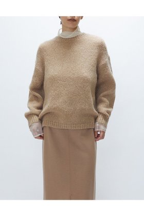 【プルミエ アロンディスモン/1er Arrondissement】 モヘアラメリリヤーンクルーネックニット人気、トレンドファッション・服の通販 founy(ファニー) ファッション Fashion レディースファッション Fashion for Women トップス・カットソー Cut & Sew Tops ニット Knit Tops & Sweaters カジュアルプルオーバー・ニットトップス Pullovers & Knit Tops / Casual Pullovers なめらか Smooth, Silky Texture トレンド Trend, Trending Now エレガント 上品 Elegant 冬 Winter / This Winter 新作・新入荷 New Arrivals / New In |ID:prp329100004741149