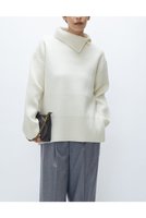 【プルミエ アロンディスモン/1er Arrondissement】のウールカシミアダブルフェイスボトルネックニット 人気、トレンドファッション・服の通販 founy(ファニー) ファッション Fashion レディースファッション Fashion for Women トップス・カットソー Cut & Sew Tops ニット Knit Tops & Sweaters カジュアルプルオーバー・ニットトップス Pullovers & Knit Tops / Casual Pullovers セットアップ Set-Up, Coordinated Outfit ボトルネック Bottle Neck, Mock Neck リラックス Relax, Relaxed Fit 新作・新入荷 New Arrivals / New In 軽量 Lightweight, Ultra Light |ID:prp329100004741150