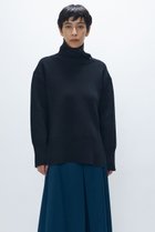 【プルミエ アロンディスモン/1er Arrondissement】のウールカシミアダブルフェイスボトルネックニット 人気、トレンドファッション・服の通販 founy(ファニー) ファッション Fashion レディースファッション Fashion for Women トップス・カットソー Cut & Sew Tops ニット Knit Tops & Sweaters カジュアルプルオーバー・ニットトップス Pullovers & Knit Tops / Casual Pullovers セットアップ Set-Up, Coordinated Outfit ボトルネック Bottle Neck, Mock Neck リラックス Relax, Relaxed Fit 軽量 Lightweight, Ultra Light thumbnail ブラック|ID: prp329100004741150 ipo3291000000036243720