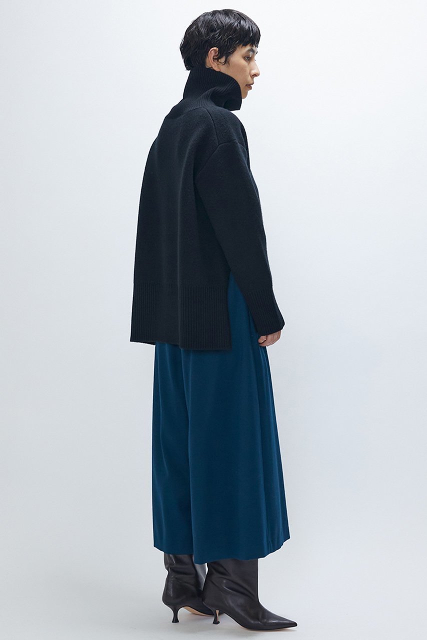 【プルミエ アロンディスモン/1er Arrondissement】のウールカシミアダブルフェイスボトルネックニット 人気、トレンドファッション・服の通販 founy(ファニー) 　ファッション　Fashion　レディースファッション　Fashion for Women　トップス・カットソー　Cut & Sew Tops　ニット　Knit Tops & Sweaters　カジュアルプルオーバー・ニットトップス　Pullovers & Knit Tops / Casual Pullovers　セットアップ　Set-Up, Coordinated Outfit　ボトルネック　Bottle Neck, Mock Neck　リラックス　Relax, Relaxed Fit　軽量　Lightweight, Ultra Light　other-5|ID: prp329100004741150 ipo3291000000036243724