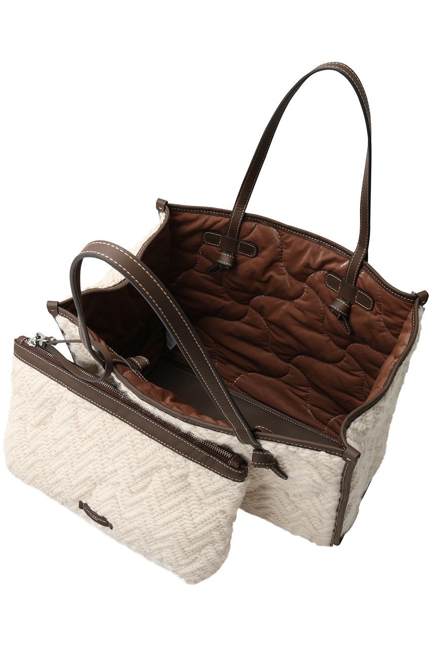 【エリオポール/heliopole】の【GIANNI CHIARINI】MARCELLA M REVERSIBLE トートバッグ 人気、トレンドファッション・服の通販 founy(ファニー) 　ファッション　Fashion　レディースファッション　Fashion for Women　バッグ　Bags　キルティング　Quilted, Quilting　ファブリック　Fabric, Textile　ポーチ　Pouch, Small Case　リバーシブル　Reversible, Two-Sided　新作・新入荷　New Arrivals / New In　旅行　Travel　other-5|ID: prp329100004741158 ipo3291000000034255293