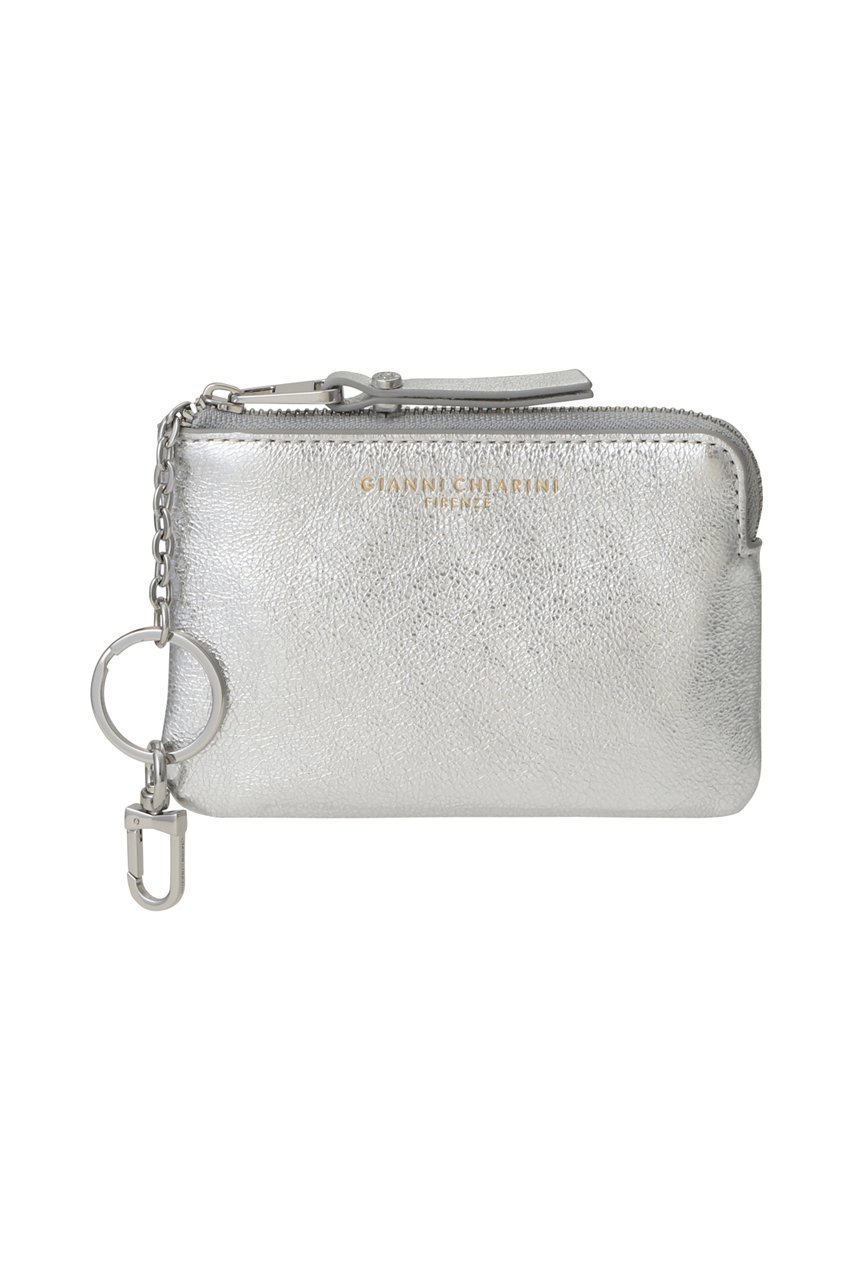 【エリオポール/heliopole】の【GIANNI CHIARINI】キーリング ウォレット インテリア・キッズ・メンズ・レディースファッション・服の通販 founy(ファニー) 　ファッション　Fashion　レディースファッション　Fashion for Women　ミニ財布・二つ折り財布　Wallets & Card Cases　バッグ　Bags　なめらか　Smooth, Silky Texture　ウォレット　Wallet　コンパクト　Compact, Small Size　シャイニー　Shiny, Glossy Finish　フォルム　Silhouette, Form　ポケット　Pocket, Pocket Detail　ラグジュアリー　Luxury, Elegant　新作・新入荷　New Arrivals / New In　財布　Wallet, Purse　シルバー|ID: prp329100004741159 ipo3291000000034255299