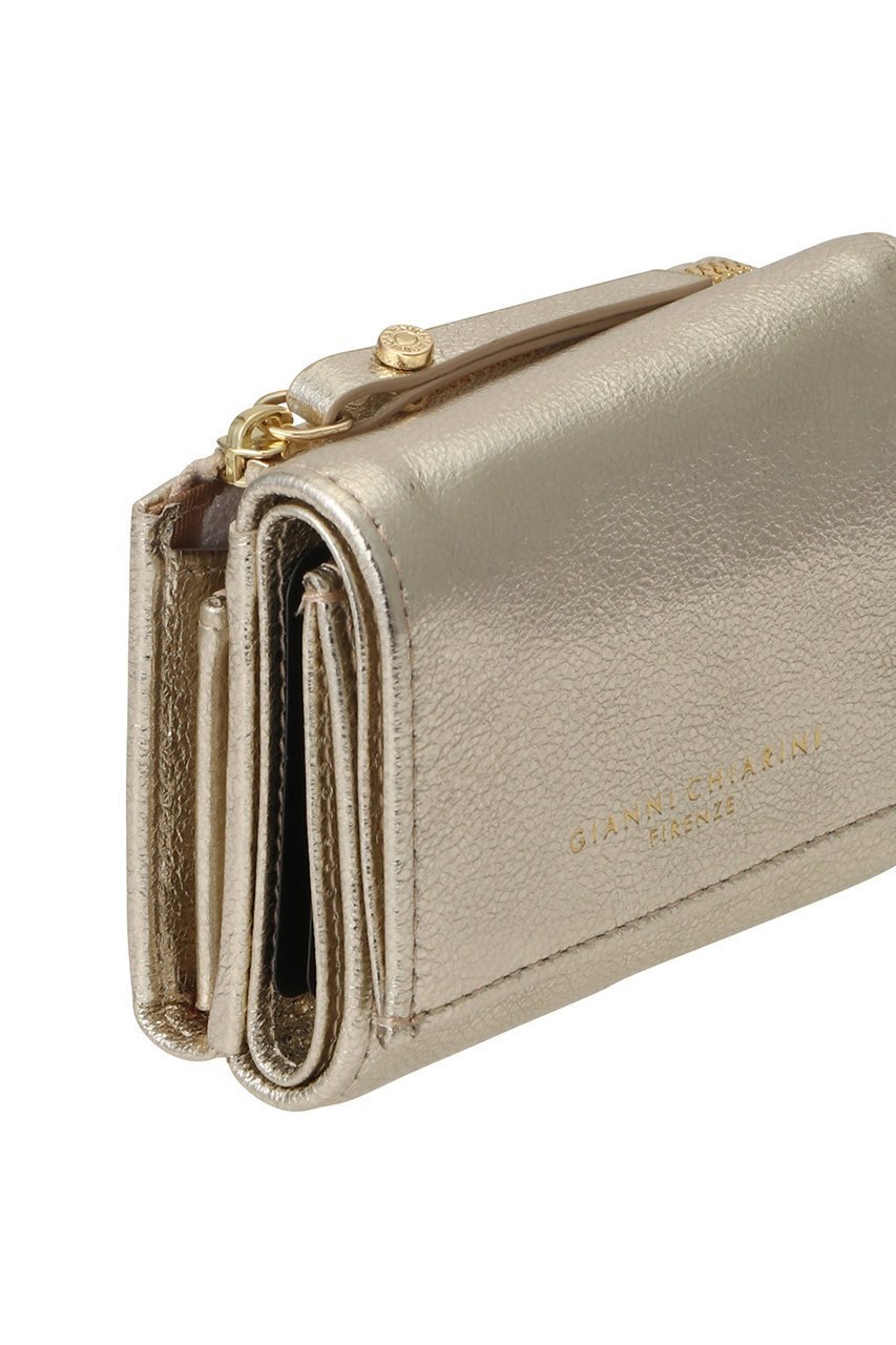 【エリオポール/heliopole】の【GIANNI CHIARINI】ESSENTIAL METAL ウォレット 人気、トレンドファッション・服の通販 founy(ファニー) 　ファッション　Fashion　レディースファッション　Fashion for Women　ミニ財布・二つ折り財布　Wallets & Card Cases　バッグ　Bags　なめらか　Smooth, Silky Texture　ウォレット　Wallet　コンパクト　Compact, Small Size　シャイニー　Shiny, Glossy Finish　ラグジュアリー　Luxury, Elegant　リュクス　Luxury, Elegant, High-End, Chic　エレガント 上品　Elegant　財布　Wallet, Purse　other-5|ID: prp329100004741160 ipo3291000000036107673