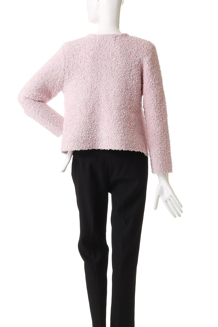 【サードマガジン/THIRD MAGAZINE】のツイードニットカーディガン 人気、トレンドファッション・服の通販 founy(ファニー) 　ファッション　Fashion　レディースファッション　Fashion for Women　トップス・カットソー　Cut & Sew Tops　ニット　Knit Tops & Sweaters　カーディガン・羽織り　Layered Style Cardigans　カーディガン　Cardigan, Knitwear　コンパクト　Compact, Small Size　ショート　Short, Short Length　ジャケット　Jacket, Outerwear　ツイード　Twill, Twill Weave　デニム　Denim, Jeans Material　フレア　Flare, Flared　ミックス　Mix, Mixed Style　新作・新入荷　New Arrivals / New In　other-4|ID: prp329100004741166 ipo3291000000034255351