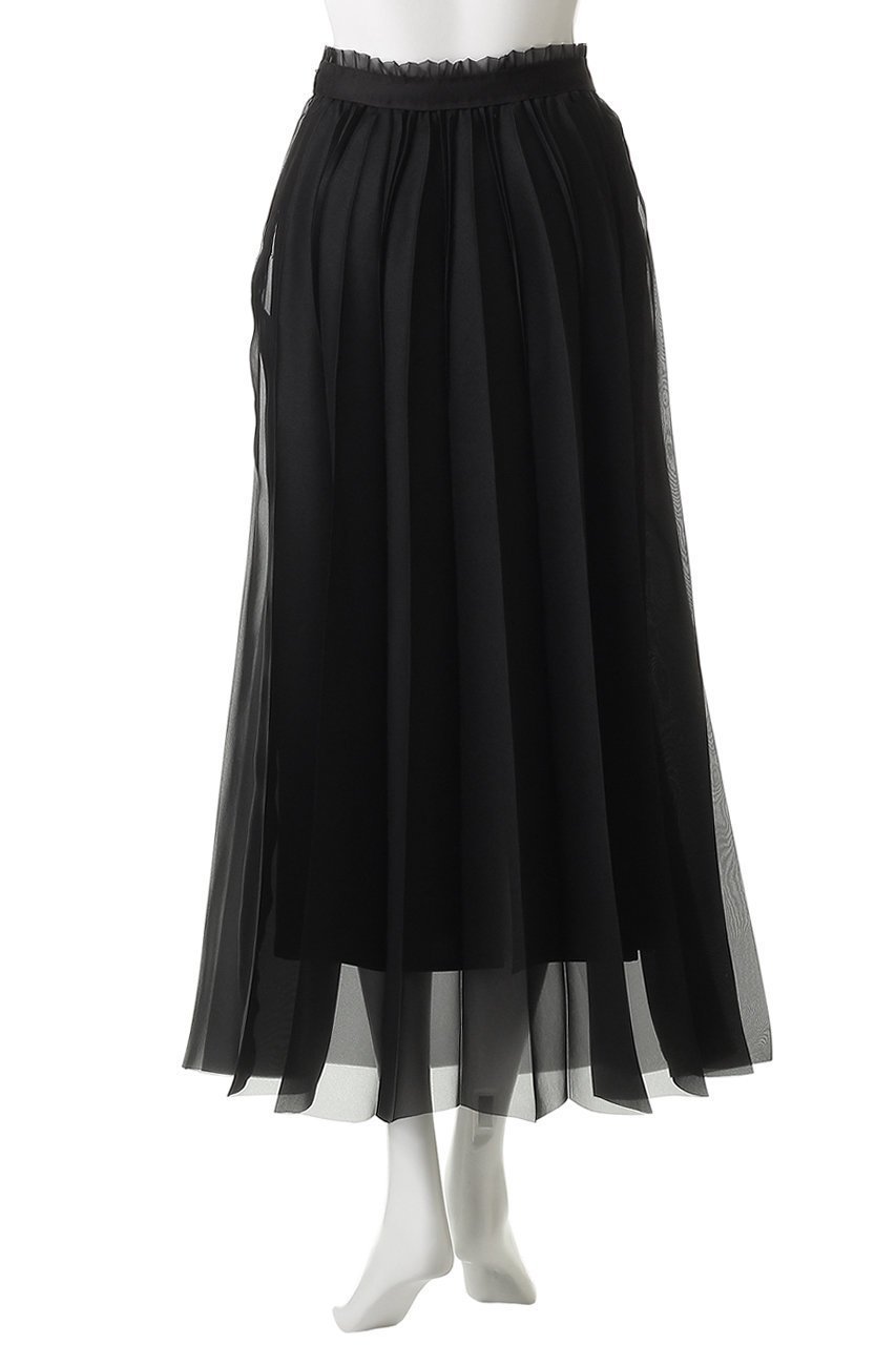 【サードマガジン/THIRD MAGAZINE】のオーガンジープリーツスカート 人気、トレンドファッション・服の通販 founy(ファニー) 　ファッション　Fashion　レディースファッション　Fashion for Women　スカート　Skirts　プリーツスカート / 上品フェミニンスタイル　Pleated Skirts　ロングスカート　Long Skirts / Maxi & Midi Skirts　オーガンジー　Organza Fabric　プリーツ　Pleats, Pleated　ロング　Long, Long-Length　エレガント 上品　Elegant　A/W・秋冬　Autumn/Winter　other-4|ID: prp329100004741167 ipo3291000000036692592