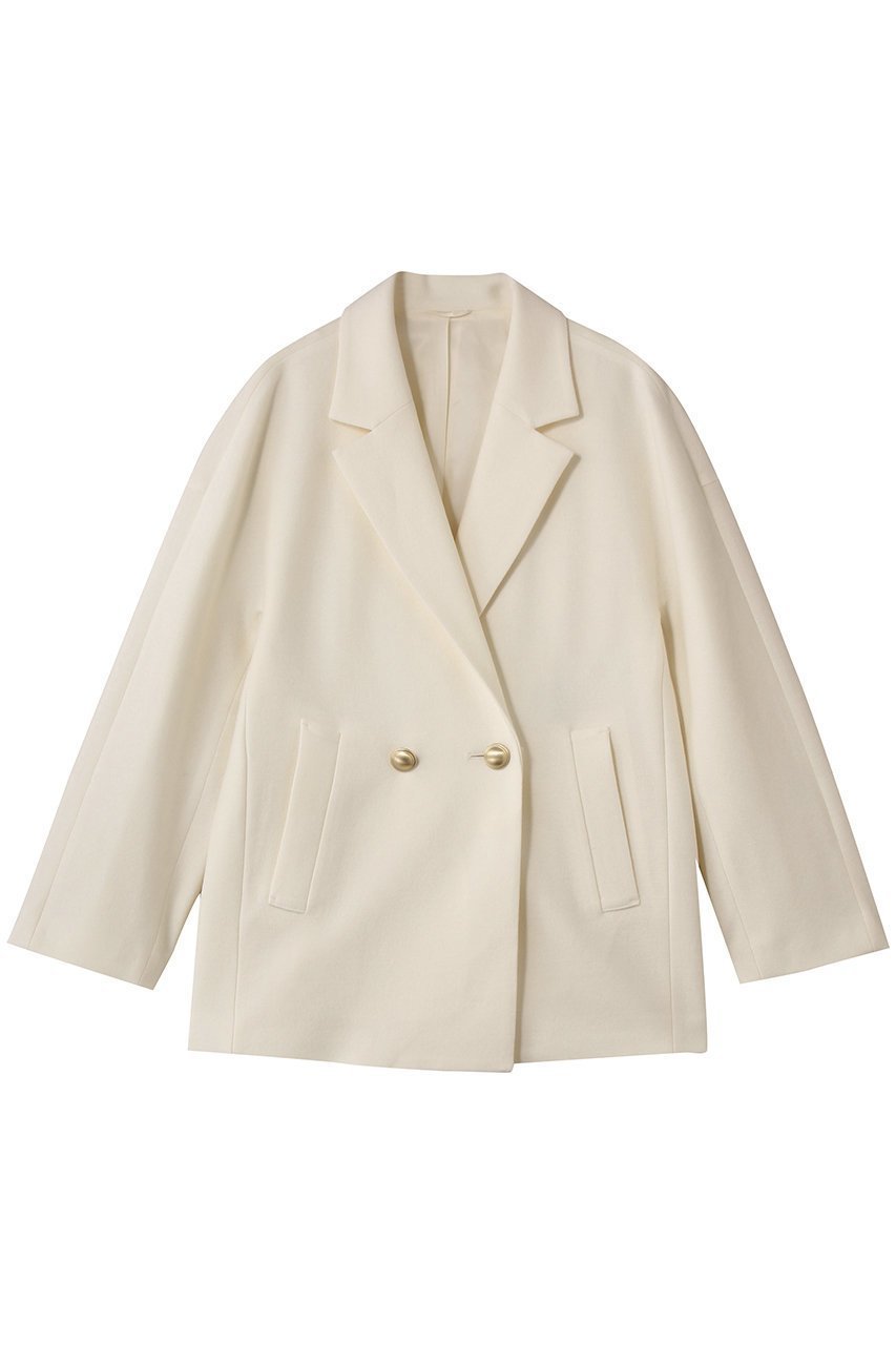 【アナイ/ANAYI】のウールジャージードロップジャケット インテリア・キッズ・メンズ・レディースファッション・服の通販 founy(ファニー) 　ファッション　Fashion　レディースファッション　Fashion for Women　アウター　Coat / Outerwear Collection　レディースジャケット・軽アウター　Jackets　シンプル　Simple, Minimal　ジャケット　Jacket, Outerwear　ストレッチ　Stretch, Stretchy Fabric　フォルム　Silhouette, Form　新作・新入荷　New Arrivals / New In　秋　Autumn　ホワイト|ID: prp329100004741168 ipo3291000000034255360