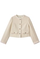 【アナイ/ANAYI】のウールプリペラノーカラージャケット 人気、トレンドファッション・服の通販 founy(ファニー) ファッション Fashion レディースファッション Fashion for Women アウター Coat / Outerwear Collection レディースジャケット・軽アウター Jackets ノーカラージャケット / シンプル上品コーデ Collarless Jackets エレガント 上品 Elegant シンプル Simple, Minimal ジャケット Jacket, Outerwear パーティ Party, Party Style 新作・新入荷 New Arrivals / New In |ID:prp329100004741169