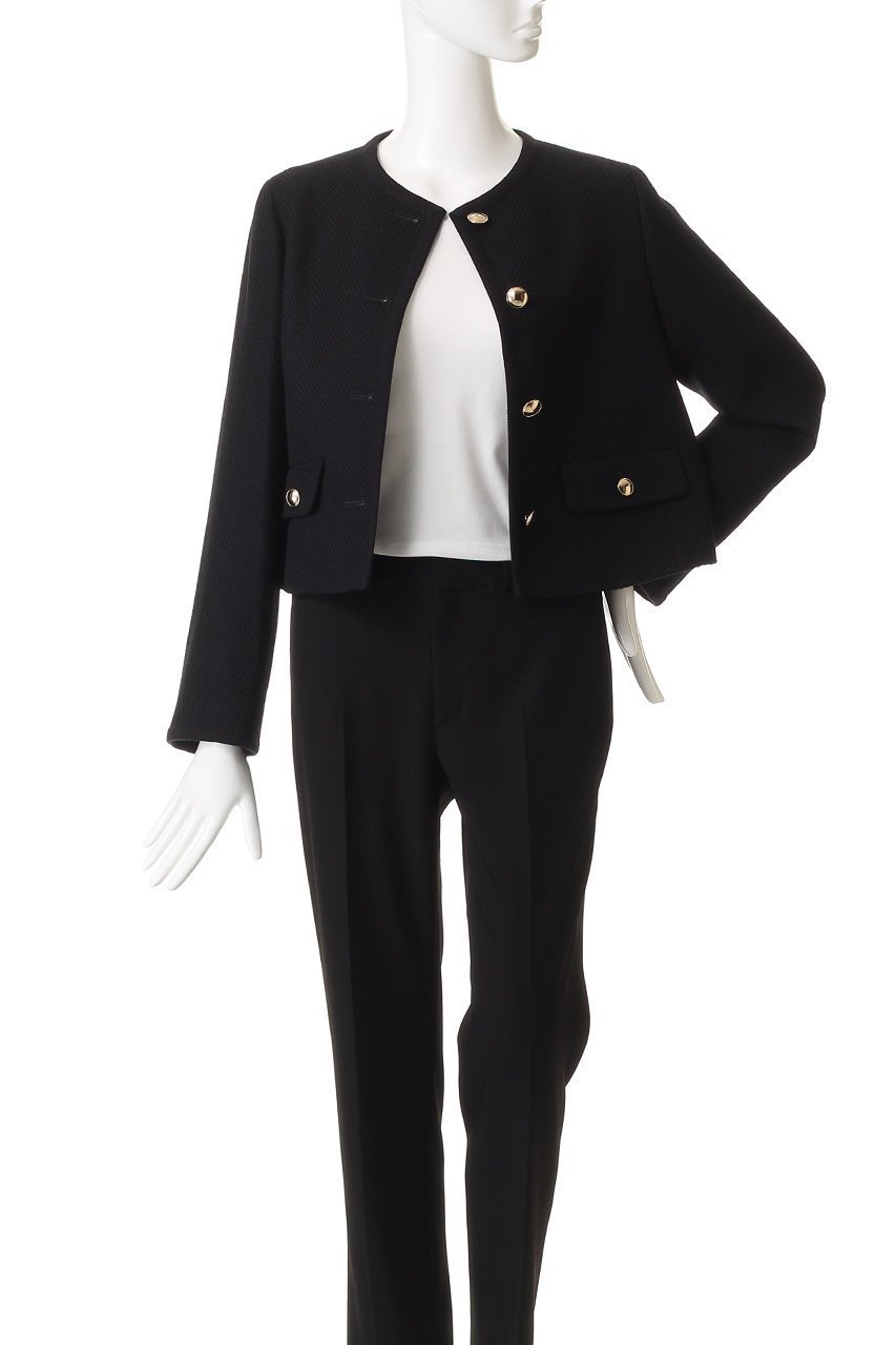 【アナイ/ANAYI】のウールプリペラノーカラージャケット 人気、トレンドファッション・服の通販 founy(ファニー) 　ファッション　Fashion　レディースファッション　Fashion for Women　アウター　Coat / Outerwear Collection　レディースジャケット・軽アウター　Jackets　ノーカラージャケット / シンプル上品コーデ　Collarless Jackets　エレガント 上品　Elegant　シンプル　Simple, Minimal　ジャケット　Jacket, Outerwear　パーティ　Party, Party Style　新作・新入荷　New Arrivals / New In　other-7|ID: prp329100004741169 ipo3291000000034255377