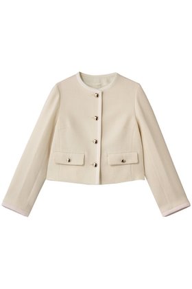 【アナイ/ANAYI】 ウールプリペラノーカラージャケット人気、トレンドファッション・服の通販 founy(ファニー) ファッション Fashion レディースファッション Fashion for Women アウター Coat / Outerwear Collection レディースジャケット・軽アウター Jackets ノーカラージャケット / シンプル上品コーデ Collarless Jackets エレガント 上品 Elegant シンプル Simple, Minimal ジャケット Jacket, Outerwear パーティ Party, Party Style |ID:prp329100004741169