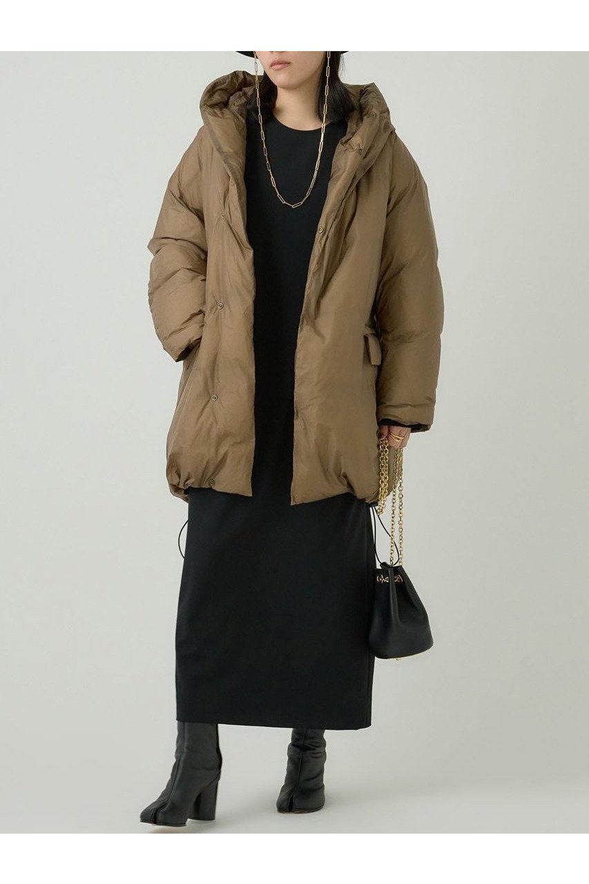 【カオス/Chaos】の【REMI RELIEF】別注ロングダウン インテリア・キッズ・メンズ・レディースファッション・服の通販 founy(ファニー) 　ファッション　Fashion　レディースファッション　Fashion for Women　アウター　Coat / Outerwear Collection　レディースジャケット・軽アウター　Jackets　ヴィンテージ　Vintage Style　今季　This Season, Current Season　軽量　Lightweight, Ultra Light　ジャケット　Jacket, Outerwear　スタイリッシュ　Stylish, Fashionable　ダウン　Down, Puffer　バランス　Balance, Style Balance　パターン　Pattern, Design Print　ポケット　Pocket, Pocket Detail　別注　Limited Edition, Custom Order　ロング　Long, Long-Length　再入荷　Restock / Back in Stock　モカ|ID: prp329100004741174 ipo3291000000034255406
