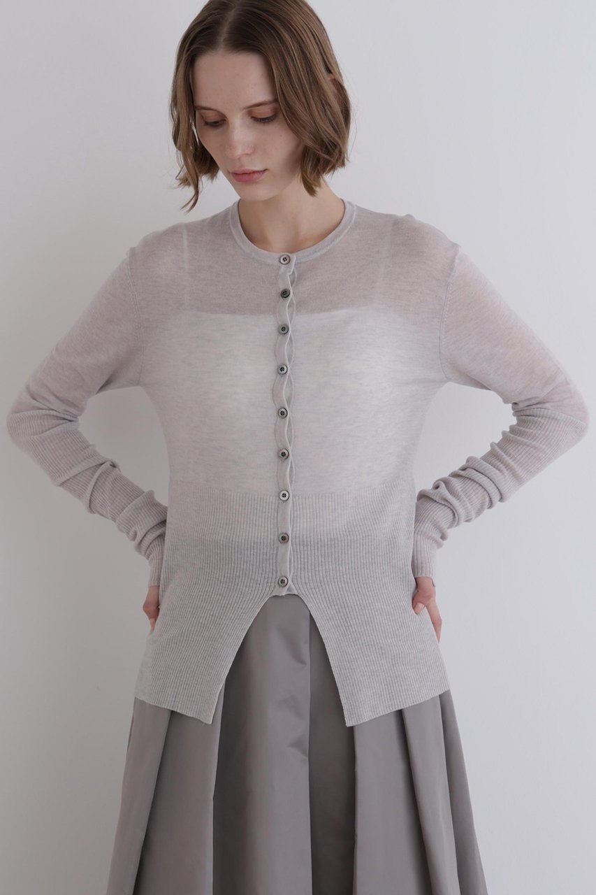 【ル フィル/LE PHIL】のハイゲージニットカーディガン 人気、トレンドファッション・服の通販 founy(ファニー) 　ファッション　Fashion　レディースファッション　Fashion for Women　トップス・カットソー　Cut & Sew Tops　ニット　Knit Tops & Sweaters　カーディガン・羽織り　Layered Style Cardigans　カジュアルプルオーバー・ニットトップス　Pullovers & Knit Tops / Casual Pullovers　シンプル　Simple, Minimal　スラックス　Slacks, Dress Pants　デニム　Denim, Jeans Material　新作・新入荷　New Arrivals / New In　 other-1|ID: prp329100004741181 ipo3291000000034255472