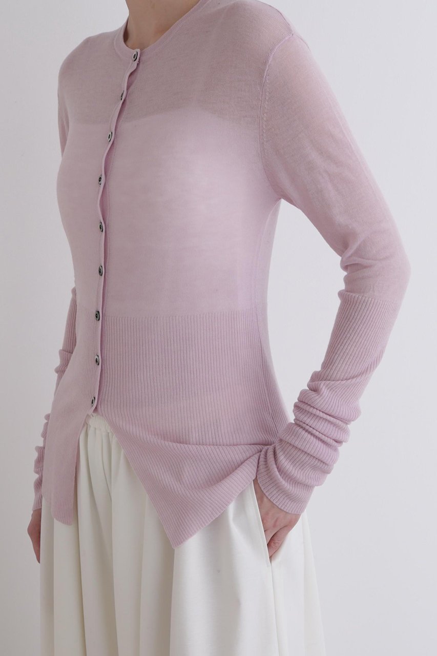 【ル フィル/LE PHIL】のハイゲージニットカーディガン 人気、トレンドファッション・服の通販 founy(ファニー) 　ファッション　Fashion　レディースファッション　Fashion for Women　トップス・カットソー　Cut & Sew Tops　ニット　Knit Tops & Sweaters　カーディガン・羽織り　Layered Style Cardigans　カジュアルプルオーバー・ニットトップス　Pullovers & Knit Tops / Casual Pullovers　シンプル　Simple, Minimal　スラックス　Slacks, Dress Pants　デニム　Denim, Jeans Material　other-6|ID: prp329100004741181 ipo3291000000036041920
