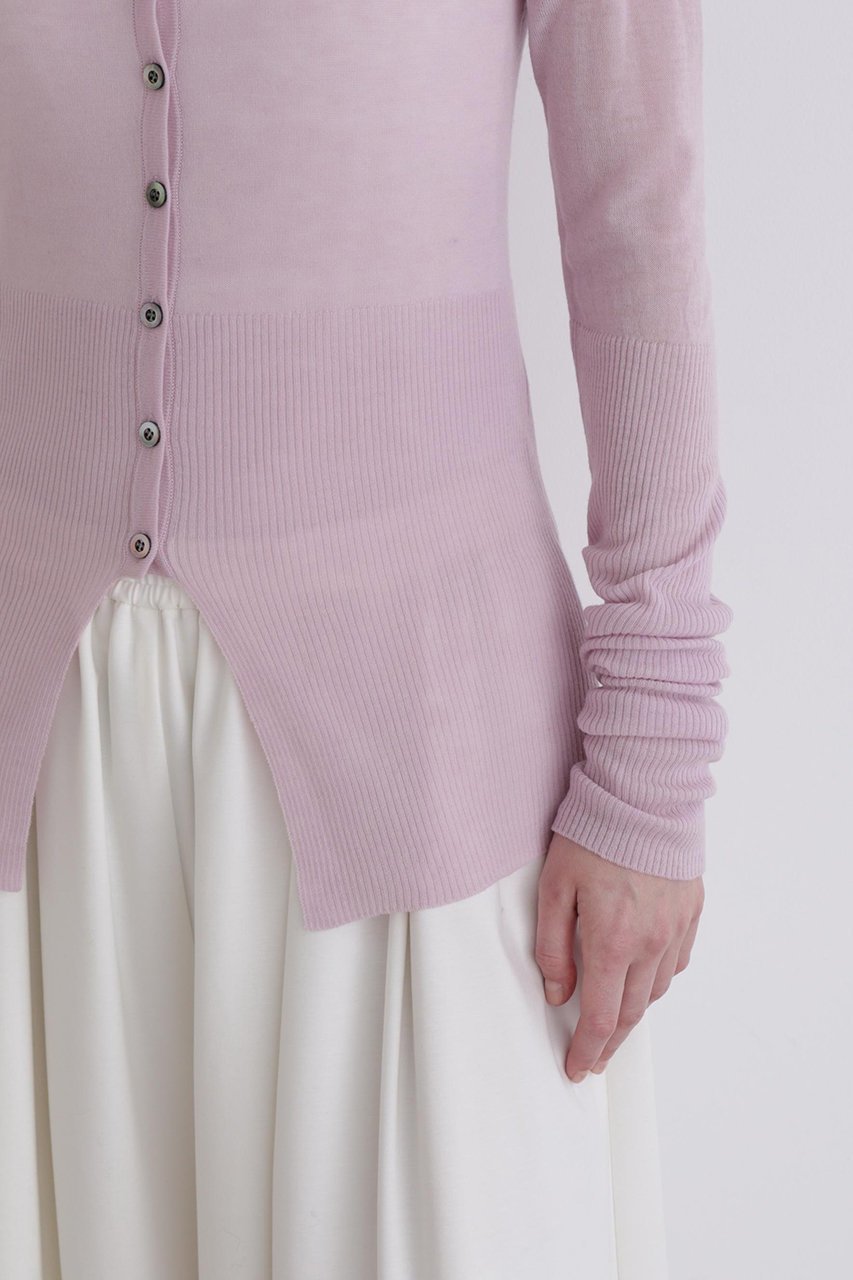 【ル フィル/LE PHIL】のハイゲージニットカーディガン 人気、トレンドファッション・服の通販 founy(ファニー) 　ファッション　Fashion　レディースファッション　Fashion for Women　トップス・カットソー　Cut & Sew Tops　ニット　Knit Tops & Sweaters　カーディガン・羽織り　Layered Style Cardigans　カジュアルプルオーバー・ニットトップス　Pullovers & Knit Tops / Casual Pullovers　シンプル　Simple, Minimal　スラックス　Slacks, Dress Pants　デニム　Denim, Jeans Material　other-7|ID: prp329100004741181 ipo3291000000036041921