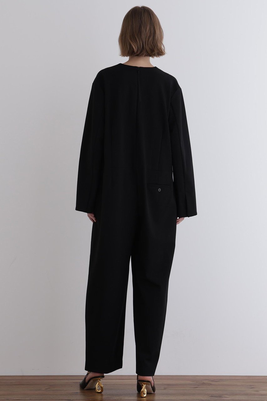 【ル フィル/LE PHIL】のダブルクロスVN/Cコンビネゾン 人気、トレンドファッション・服の通販 founy(ファニー) 　ファッション　Fashion　レディースファッション　Fashion for Women　パンツ　Pants & Trousers　コンビネゾン　Jumpsuit, All-in-One　ストレッチ　Stretch, Stretchy Fabric　スーツ　Suit, Formalwear　ダブル　Double, Double-Breasted　デコルテ　Décolleté, Neckline　バランス　Balance, Style Balance　フォルム　Silhouette, Form　ボトム　Bottoms, Lower Wear　切替　Switching, Contrast Panel　新作・新入荷　New Arrivals / New In　other-3|ID: prp329100004741183 ipo3291000000034255493