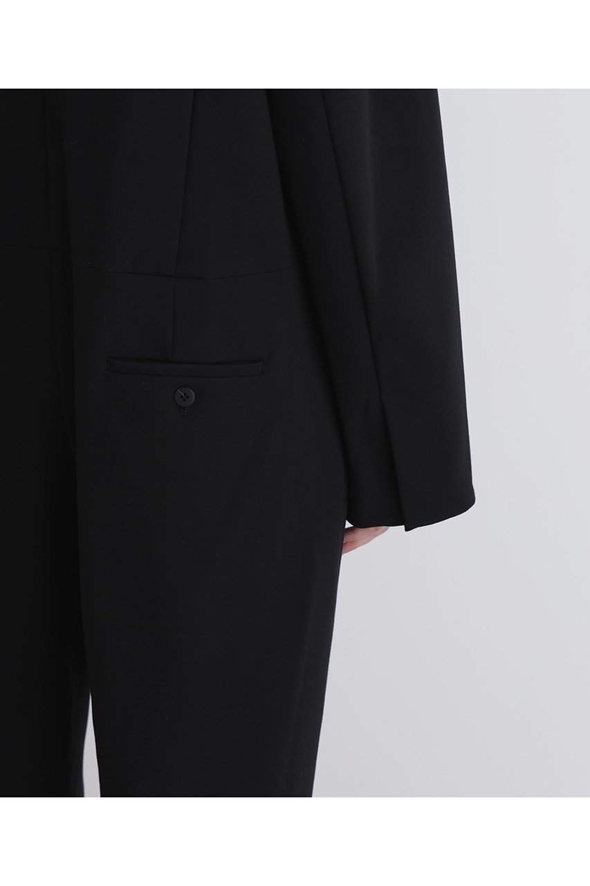 【ル フィル/LE PHIL】のダブルクロスVN/Cコンビネゾン 人気、トレンドファッション・服の通販 founy(ファニー) 　ファッション　Fashion　レディースファッション　Fashion for Women　パンツ　Pants & Trousers　コンビネゾン　Jumpsuit, All-in-One　ストレッチ　Stretch, Stretchy Fabric　スーツ　Suit, Formalwear　ダブル　Double, Double-Breasted　デコルテ　Décolleté, Neckline　バランス　Balance, Style Balance　フォルム　Silhouette, Form　ボトム　Bottoms, Lower Wear　切替　Switching, Contrast Panel　other-8|ID: prp329100004741183 ipo3291000000034767529