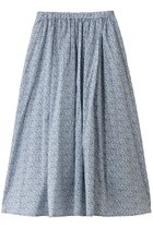 【ミディウミ/MidiUmi】のLIBERTY flare skirt スカート 人気、トレンドファッション・服の通販 founy(ファニー) ファッション Fashion レディースファッション Fashion for Women スカート Skirts ロングスカート Long Skirts / Maxi & Midi Skirts フレア Flare, Flared ボタニカル Botanical, Floral Pattern ロング Long, Long-Length 新作・新入荷 New Arrivals / New In A/W・秋冬 Autumn/Winter thumbnail blue|ID: prp329100004741185 ipo3291000000034255507
