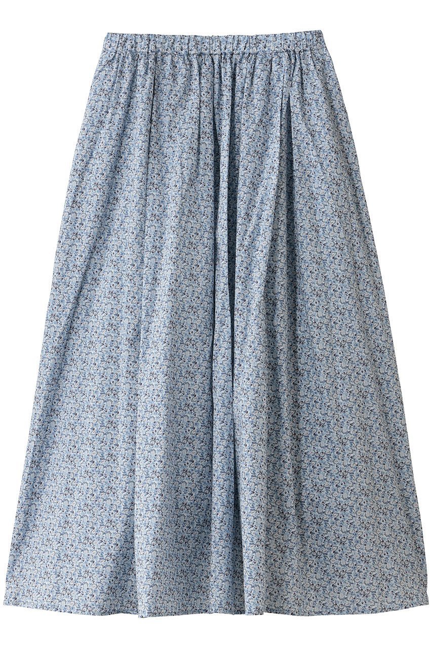 【ミディウミ/MidiUmi】のLIBERTY flare skirt スカート インテリア・キッズ・メンズ・レディースファッション・服の通販 founy(ファニー) 　ファッション　Fashion　レディースファッション　Fashion for Women　スカート　Skirts　ロングスカート　Long Skirts / Maxi & Midi Skirts　フレア　Flare, Flared　ボタニカル　Botanical, Floral Pattern　ロング　Long, Long-Length　新作・新入荷　New Arrivals / New In　A/W・秋冬　Autumn/Winter　blue|ID: prp329100004741185 ipo3291000000034255507