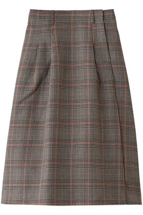 【ミディウミ/MidiUmi】 check tuck SK スカート人気、トレンドファッション・服の通販 founy(ファニー) ファッション Fashion レディースファッション Fashion for Women スカート Skirts おすすめ Recommended / Our Picks クラシカル Classical, Vintage-Inspired チェック Check, Plaid, Tartan フレア Flare, Flared フロント Front, Front Design モダン Modern, Contemporary A/W・秋冬 Autumn/Winter |ID:prp329100004741186