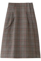 【ミディウミ/MidiUmi】のcheck tuck SK スカート beige|ID: prp329100004741186 ipo3291000000036243820