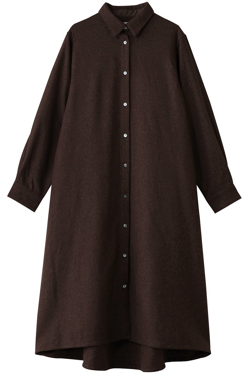 【ミディウミ/MidiUmi】のcoat OP ワンピース 人気、トレンドファッション・服の通販 founy(ファニー) 　ファッション　Fashion　レディースファッション　Fashion for Women　アウター　Coat / Outerwear Collection　コート・ロングコート・ピーコート　Long Coats, Peacoats & More　ワンピース　Dresses　チュニック　Tunic Tops & Dresses　エレガント 上品　Elegant　チュニック　Tunic, Long Top　フレア　Flare, Flared　フロント　Front, Front Design　ロング　Long, Long-Length　新作・新入荷　New Arrivals / New In　 other-1|ID: prp329100004741189 ipo3291000000034255534