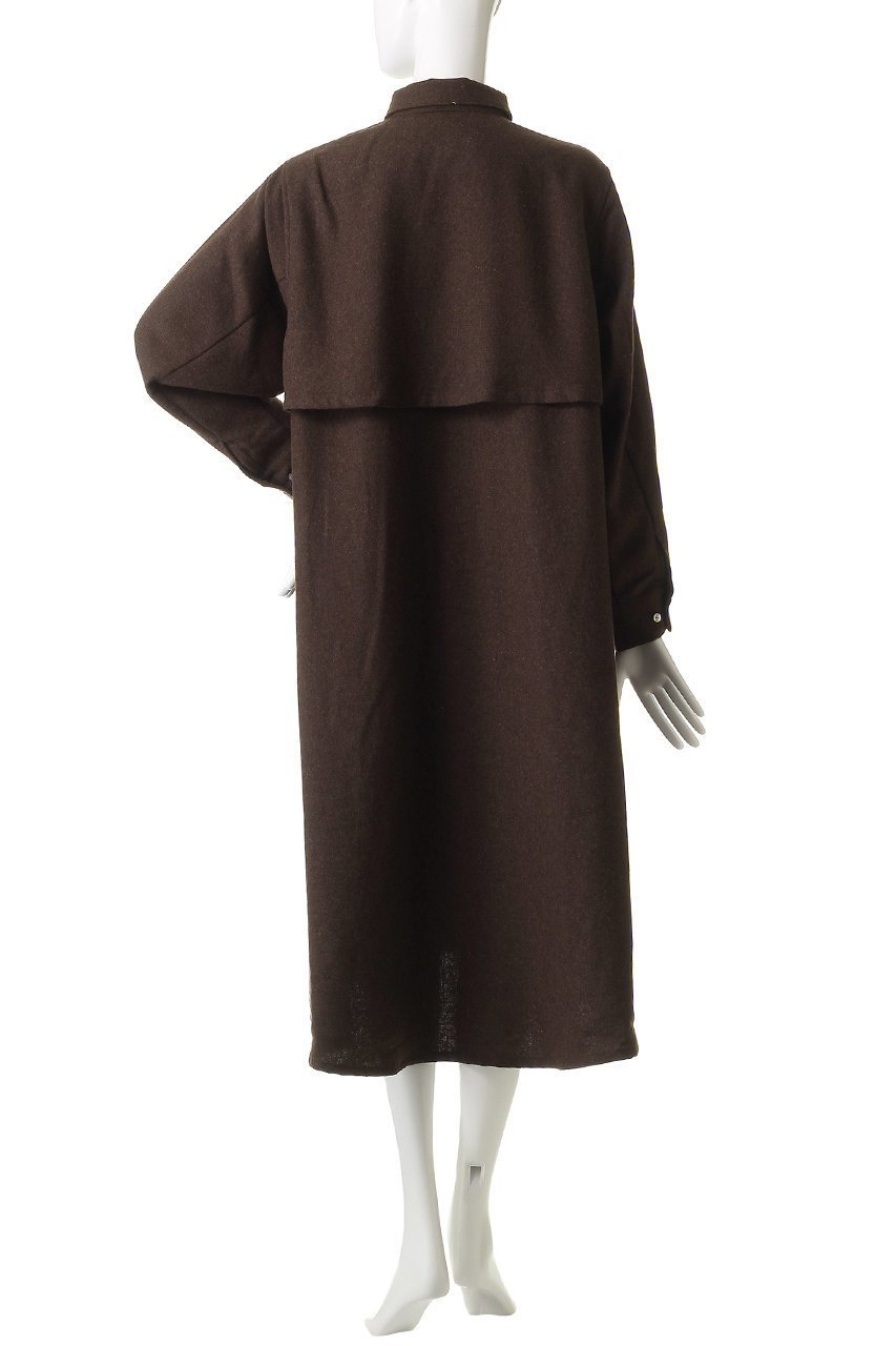 【ミディウミ/MidiUmi】のcoat OP ワンピース 人気、トレンドファッション・服の通販 founy(ファニー) 　ファッション　Fashion　レディースファッション　Fashion for Women　アウター　Coat / Outerwear Collection　コート・ロングコート・ピーコート　Long Coats, Peacoats & More　ワンピース　Dresses　チュニック　Tunic Tops & Dresses　エレガント 上品　Elegant　チュニック　Tunic, Long Top　フレア　Flare, Flared　フロント　Front, Front Design　ロング　Long, Long-Length　新作・新入荷　New Arrivals / New In　other-4|ID: prp329100004741189 ipo3291000000034255541