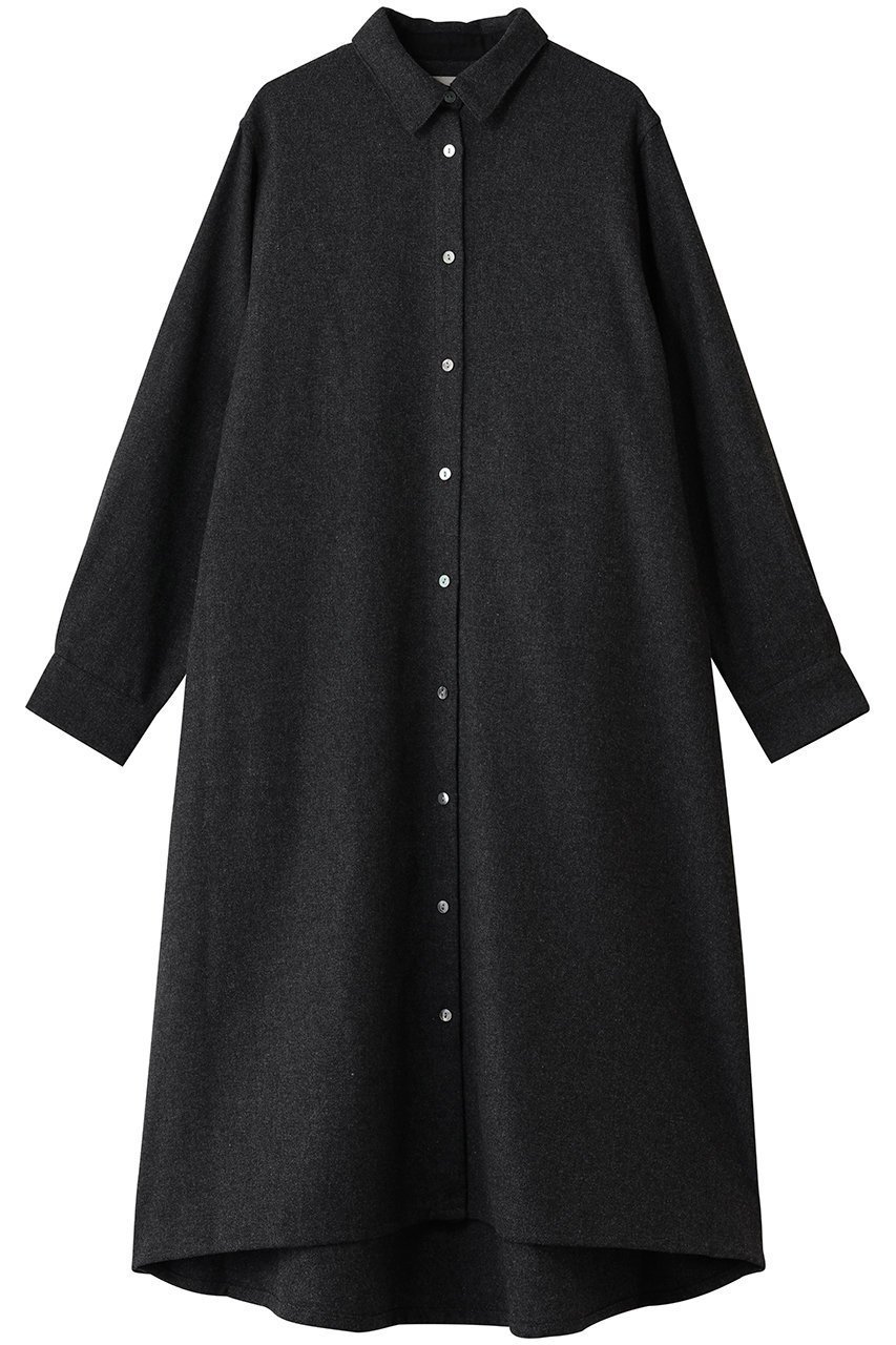 【ミディウミ/MidiUmi】のcoat OP ワンピース インテリア・キッズ・メンズ・レディースファッション・服の通販 founy(ファニー) 　ファッション　Fashion　レディースファッション　Fashion for Women　アウター　Coat / Outerwear Collection　コート・ロングコート・ピーコート　Long Coats, Peacoats & More　ワンピース　Dresses　チュニック　Tunic Tops & Dresses　エレガント 上品　Elegant　チュニック　Tunic, Long Top　フレア　Flare, Flared　フロント　Front, Front Design　ロング　Long, Long-Length　c.gray|ID: prp329100004741189 ipo3291000000035618225