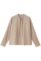 【ミディウミ/MidiUmi】のLIBERTY bow-tie shirt シャツ beige|ID: prp329100004741190 ipo3291000000034255544