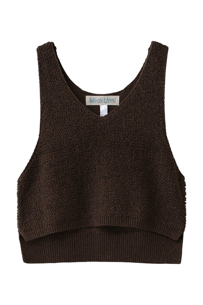 【ミディウミ/MidiUmi】のpile boa knit vest ベスト インテリア・キッズ・メンズ・レディースファッション・服の通販 founy(ファニー) https://founy.com/ ファッション Fashion レディースファッション Fashion for Women トップス・カットソー Cut & Sew Tops ニット Knit Tops & Sweaters ベスト&ジレ / 重ね着スタイル Vests & Gilets カジュアルプルオーバー・ニットトップス Pullovers & Knit Tops / Casual Pullovers キャミソール Camisole, Spaghetti Strap Top ショート Short, Short Length トレンド Trend, Trending Now ベスト Vest, Waistcoat 新作・新入荷 New Arrivals / New In |ID: prp329100004741191 ipo3291000000034255550