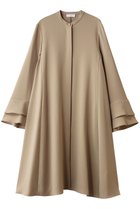 【ジェイドット/j.】の二重織ストレッチフリル袖ワンピース ベージュ|ID: prp329100004741195 ipo3291000000036885710